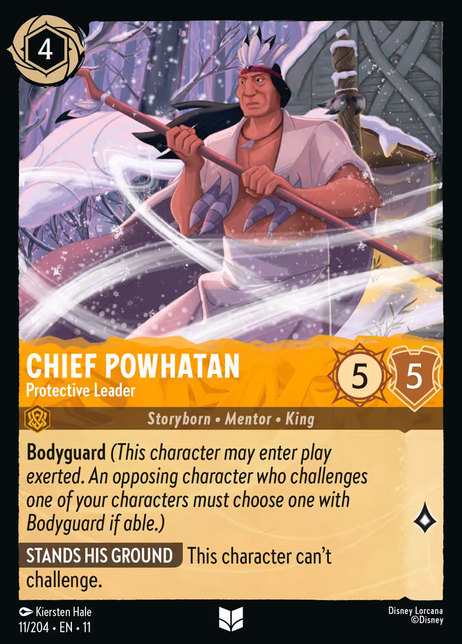 Chief Powhatan - Protective Leader