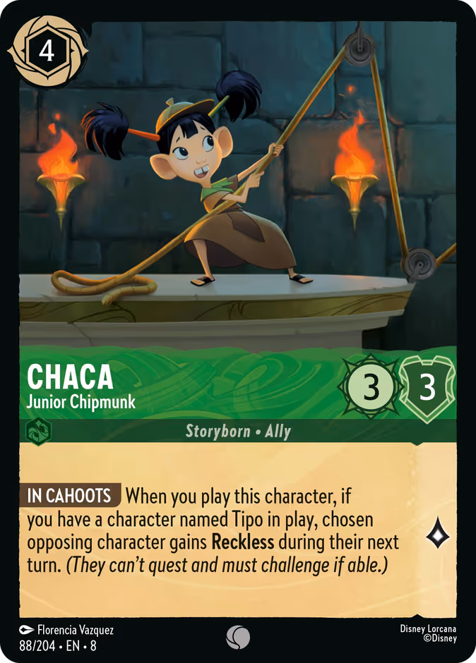 Chaca - Junior Chipmunk — Reign of Jafar 88