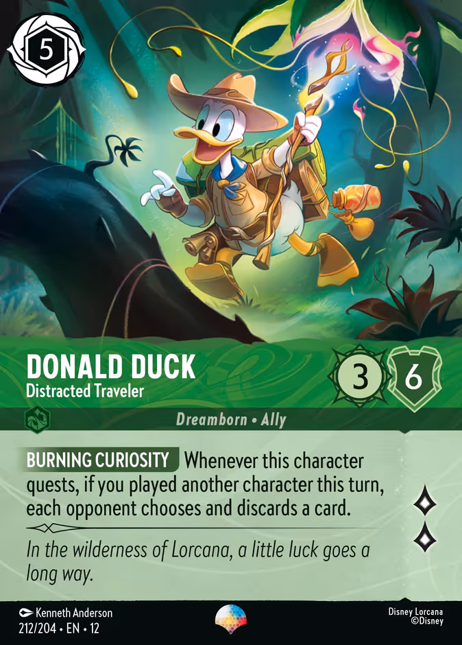 Donald Duck - Distracted Traveler — Wilds Unknown 212