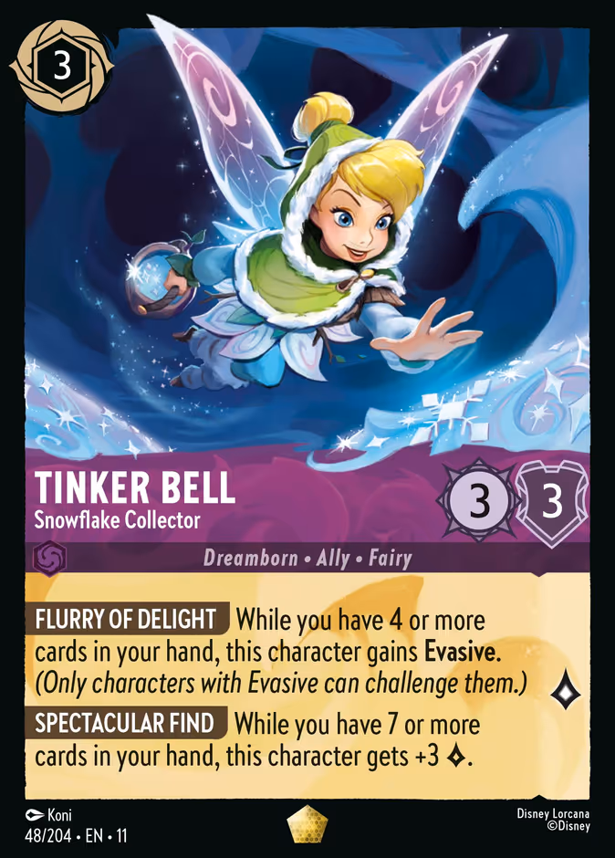 Tinker Bell - Snowflake Collector — Winterspell 48