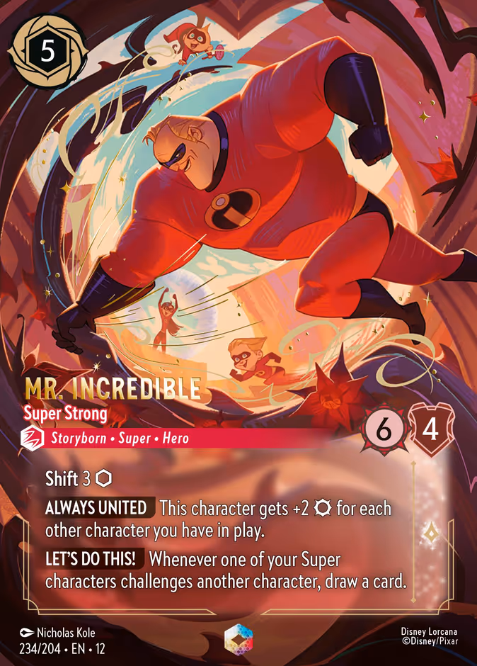 Mr. Incredible - Super Strong — Wilds Unknown 234