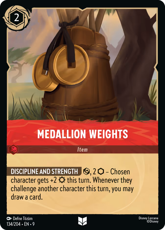 Medallion Weights — Fabled 134
