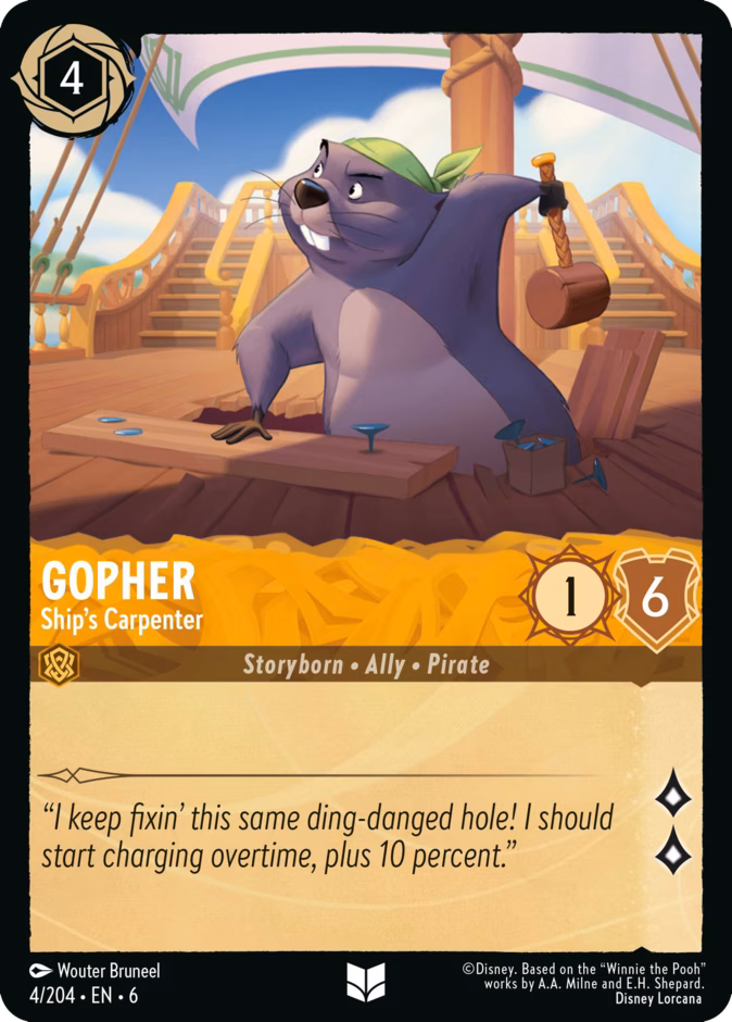 Gopher - Ship's Carpenter — Azurite Sea 4