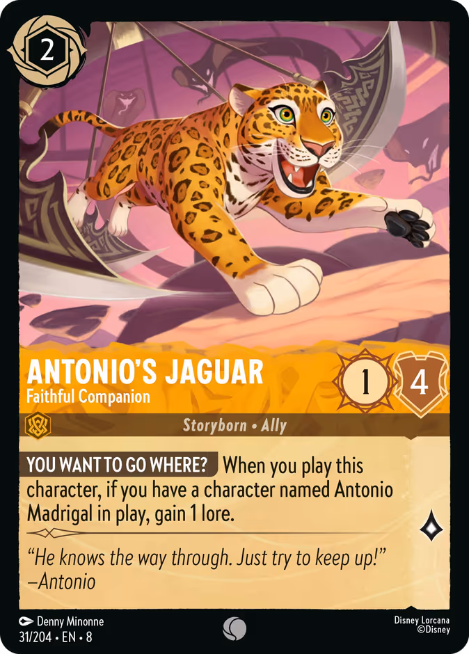 Antonio's Jaguar - Faithful Companion — Reign of Jafar 31