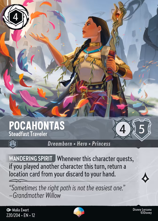 Pocahontas - Steadfast Traveler — Wilds Unknown 220