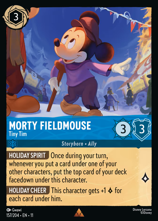Morty Fieldmouse - Tiny Tim — Winterspell 157