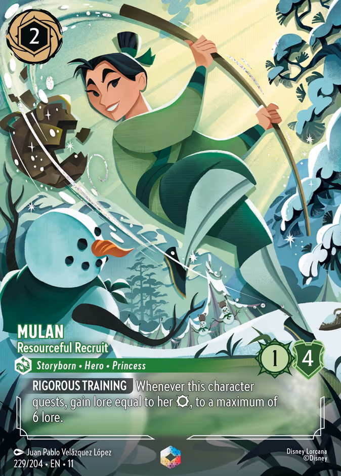 Mulan - Resourceful Recruit — Winterspell 229