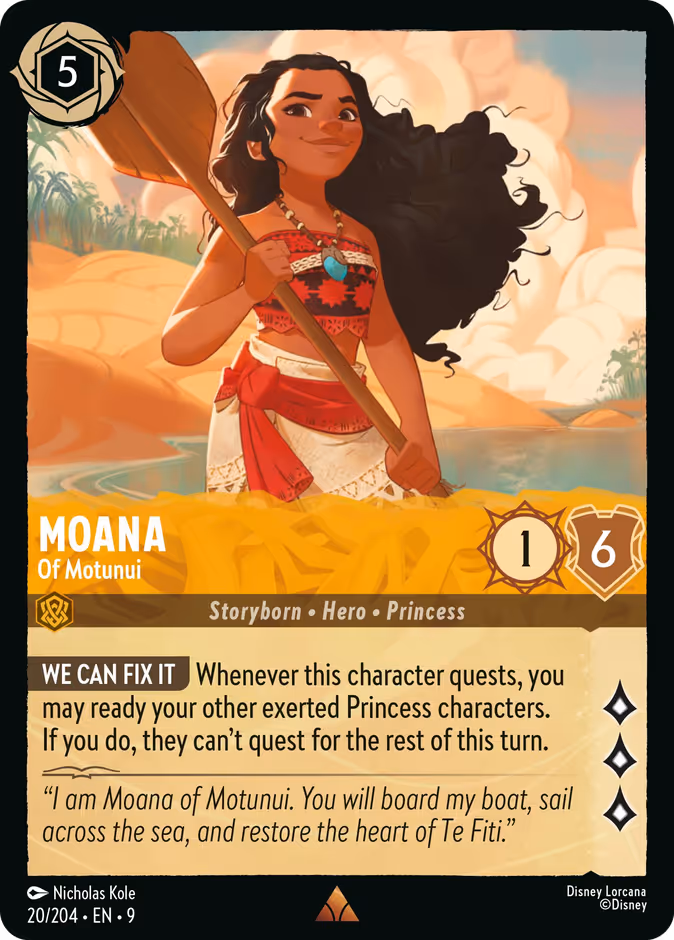 Moana - Of Motunui — Fabled 20