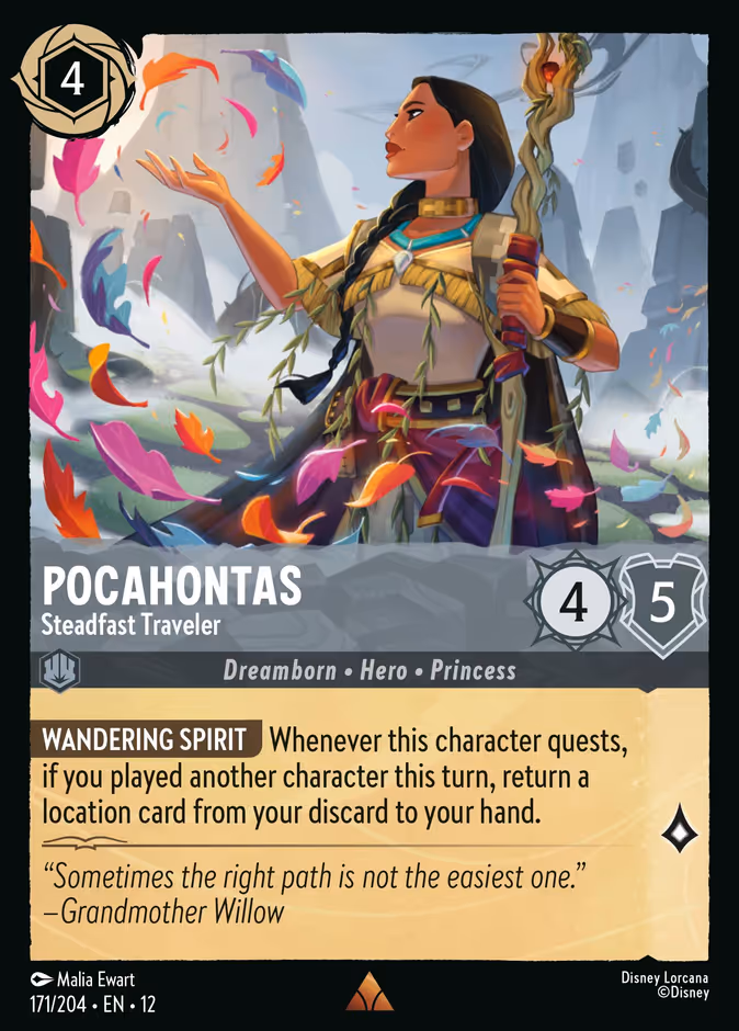 Pocahontas - Steadfast Traveler — Wilds Unknown 171