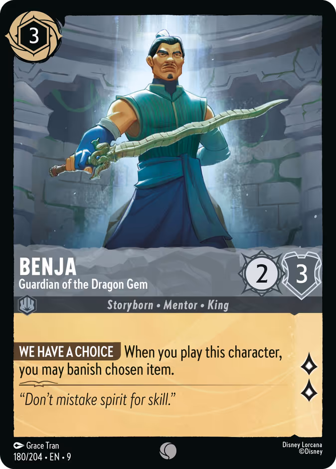 Benja - Guardian of the Dragon Gem — Fabled 180