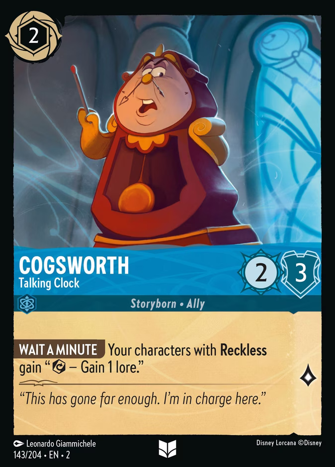 Cogsworth - Talking Clock — Rise of the Floodborn 143