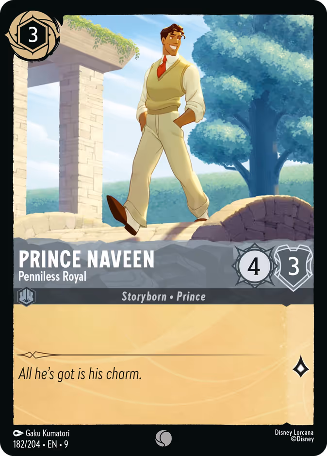 Prince Naveen - Penniless Royal — Fabled 182