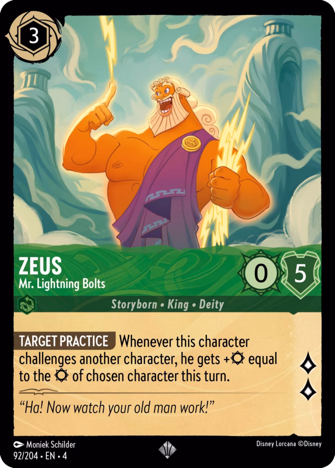 Zeus - Mr. Lightning Bolts — Ursula's Return 92