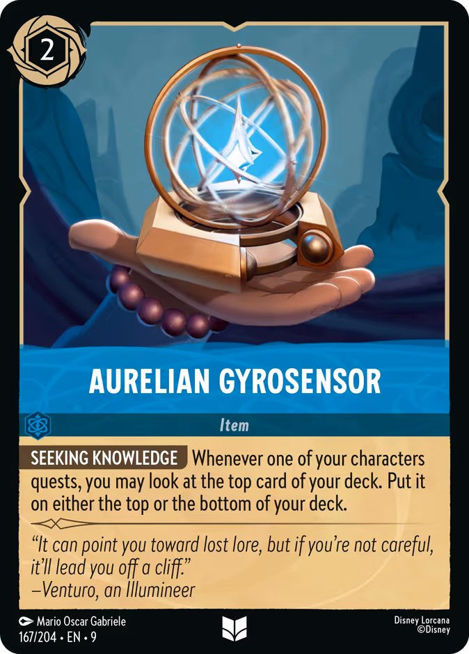 Aurelian Gyrosensor — Fabled 167