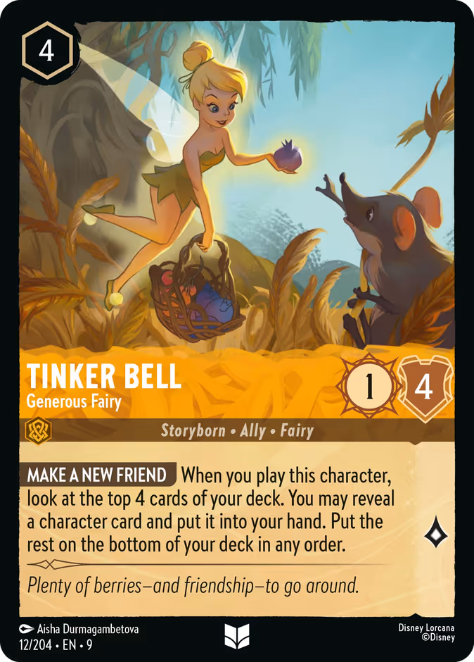 Tinker Bell - Generous Fairy — Fabled 12