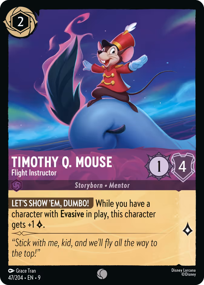 Timothy Q. Mouse - Flight Instructor — Fabled 47