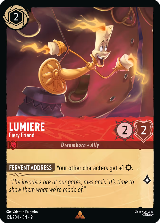 Lumiere - Fiery Friend — Fabled 121