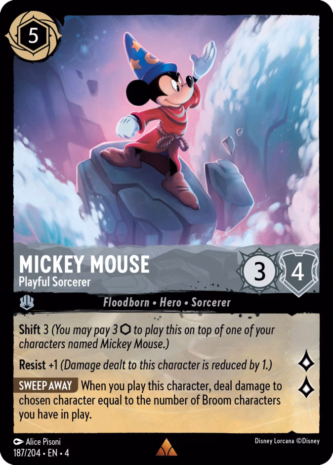 Mickey Mouse - Playful Sorcerer — Ursula's Return 187