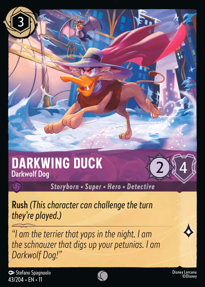 Darkwing Duck - Darkwolf Dog — Winterspell 43