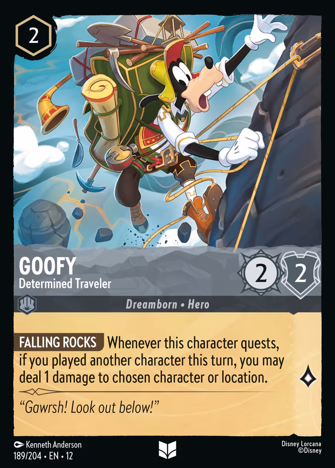 Goofy - Determined Traveler — Wilds Unknown 189