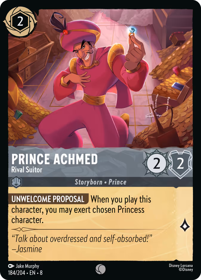 Prince Achmed - Rival Suitor — Reign of Jafar 184