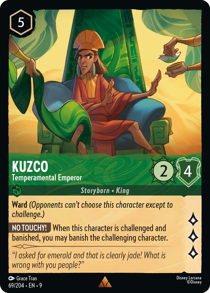 Kuzco - Temperamental Emperor — Fabled 69