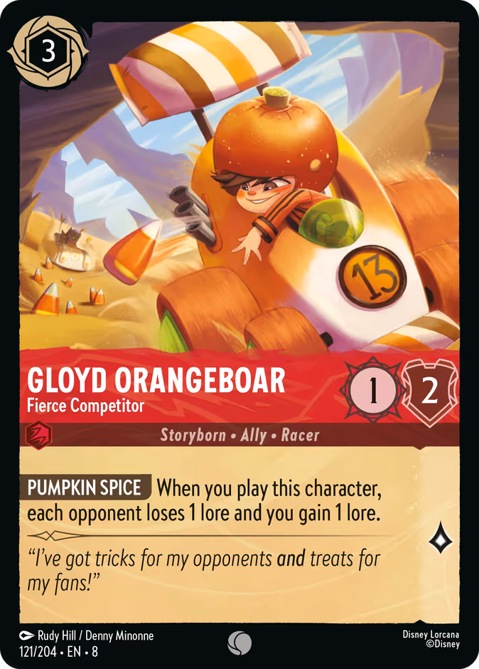 Gloyd Orangeboar - Fierce Competitor — Reign of Jafar 121