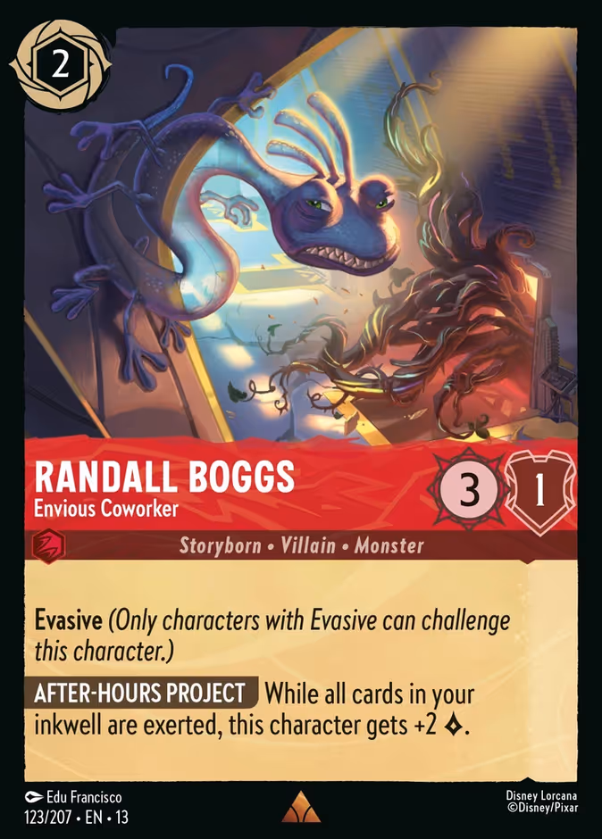 Randall Boggs - Envious Coworker