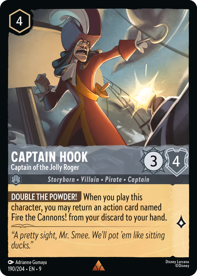 Captain Hook - Captain of the Jolly Roger — Fabled 190