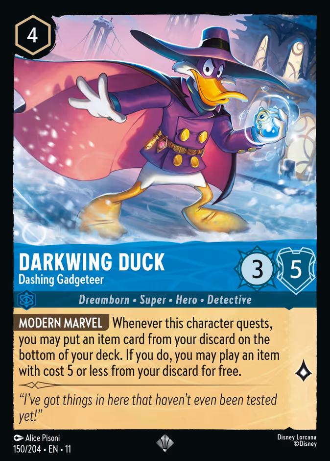 Darkwing Duck - Dashing Gadgeteer — Winterspell 150