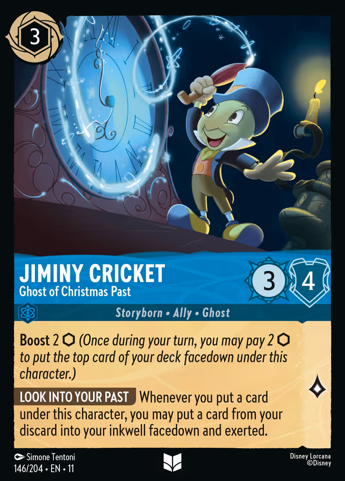 Jiminy Cricket - Ghost of Christmas Past — Winterspell 146