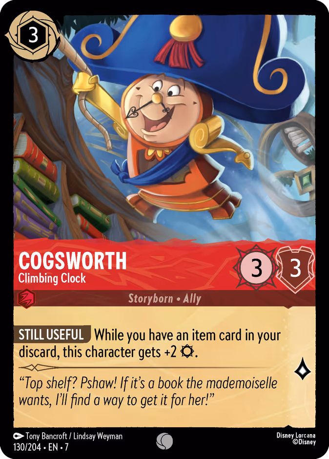 Cogsworth - Climbing Clock — Archazia's Island 130