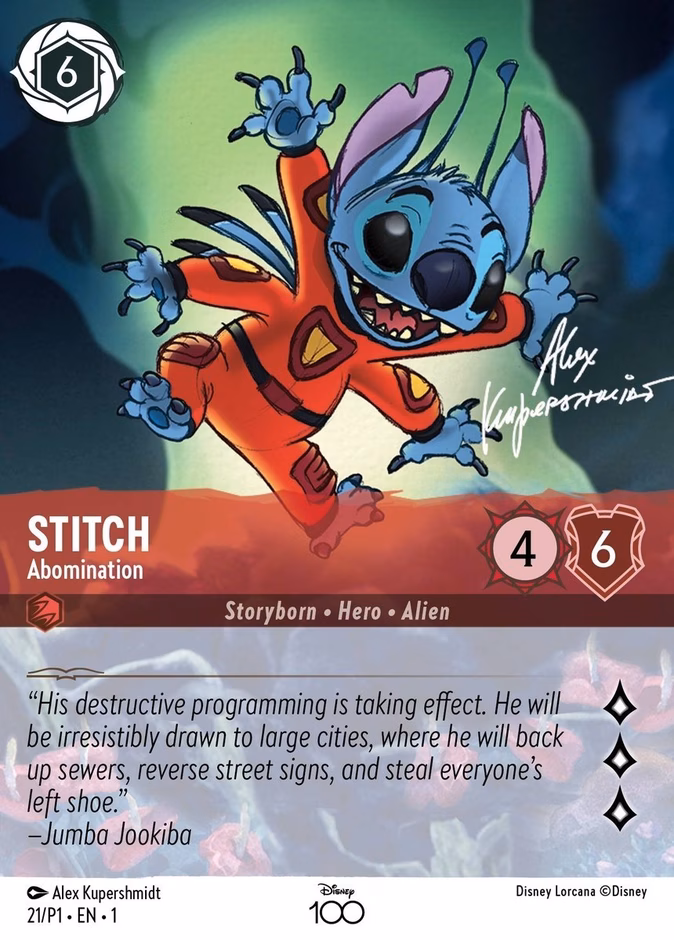 Stitch - Abomination — Promo Set 1 21