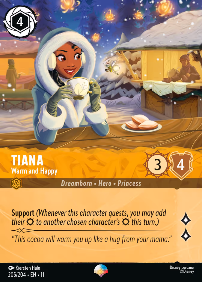 Tiana - Warm and Happy — Winterspell 205