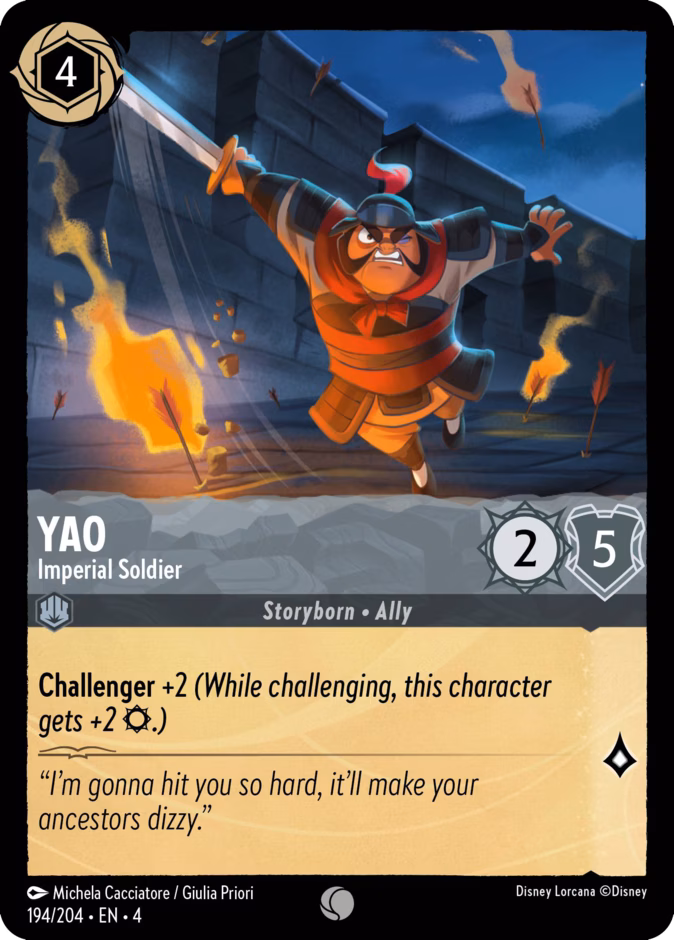 Yao - Imperial Soldier — Ursula's Return 194