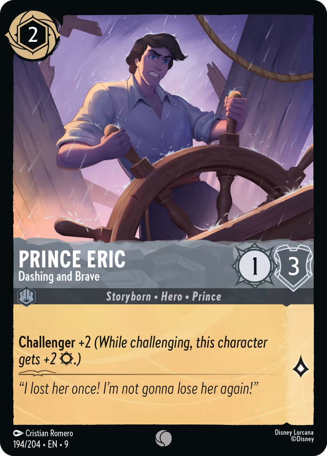 Prince Eric - Dashing and Brave — Fabled 194