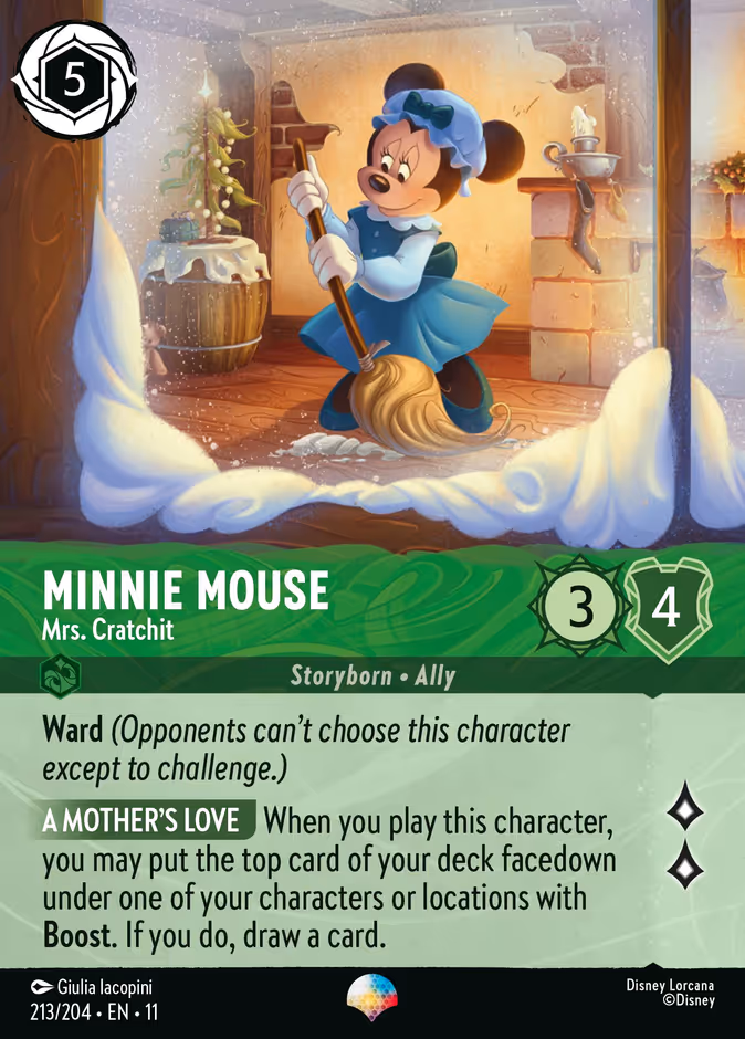 Minnie Mouse - Mrs. Cratchit — Winterspell 213