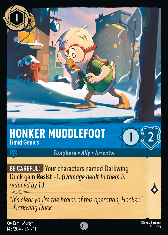 Honker Muddlefoot - Timid Genius — Winterspell 143