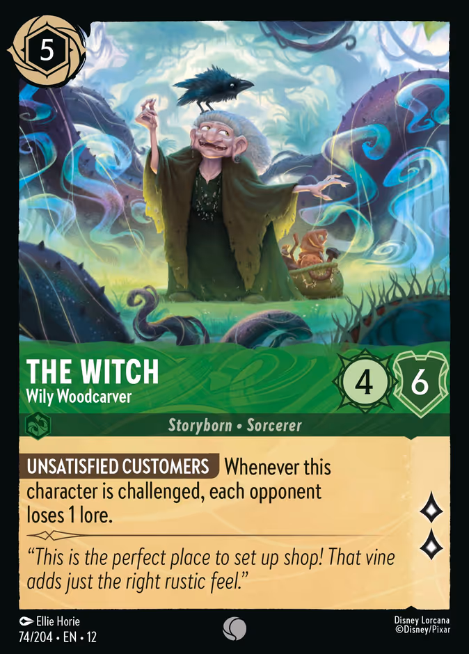 The Witch - Wily Woodcarver — Wilds Unknown 74