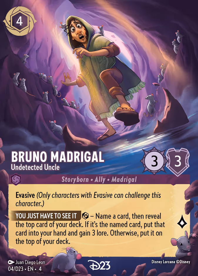 Bruno Madrigal - Undetected Uncle — D23 Collection 4