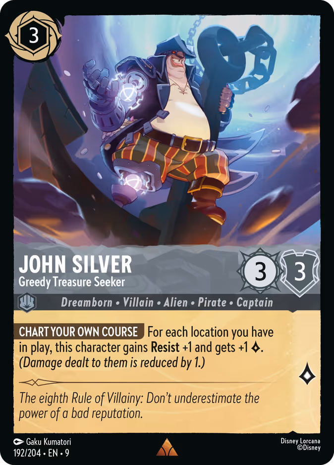John Silver - Greedy Treasure Seeker — Fabled 192