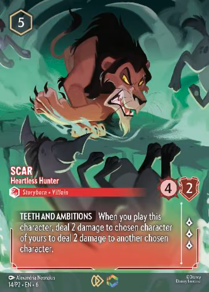 Scar - Heartless Hunter — Promo Set 2 14