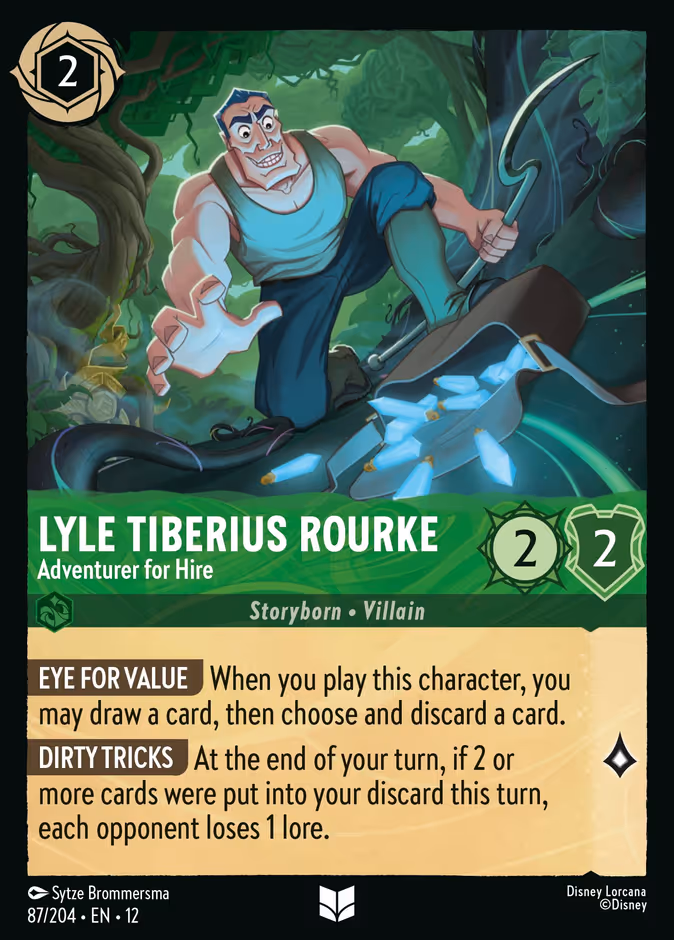 Lyle Tiberius Rourke - Adventurer for Hire