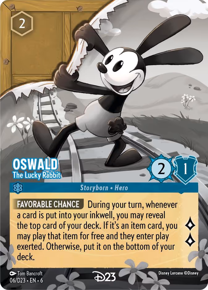 Oswald - The Lucky Rabbit — D23 Collection 6