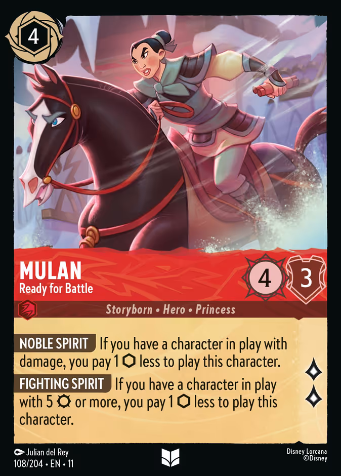 Mulan - Ready for Battle — Winterspell 108