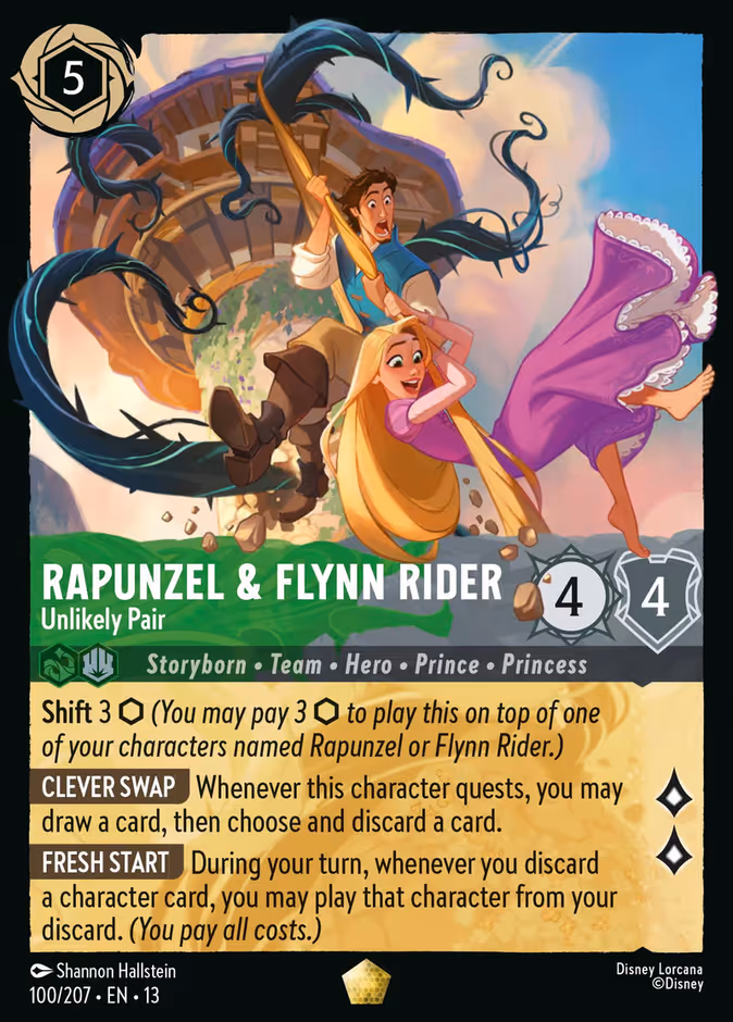 Rapunzel & Flynn Rider - Unlikely Pair