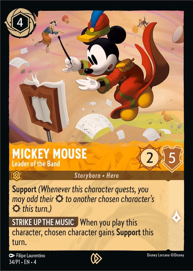 Mickey Mouse - Leader of the Band — Promo Set 1 34