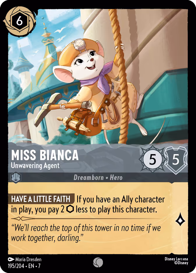 Miss Bianca - Unwavering Agent — Archazia's Island 195