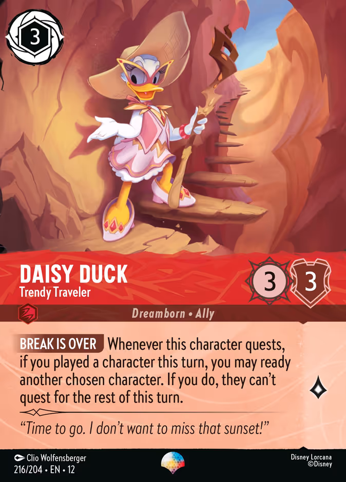 Daisy Duck - Trendy Traveler — Wilds Unknown 216