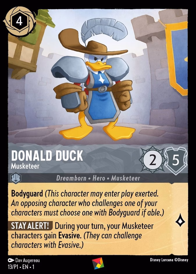 Donald Duck - Musketeer — Promo Set 1 13